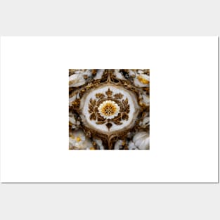 Baroque Parisian Marble IV Posters and Art